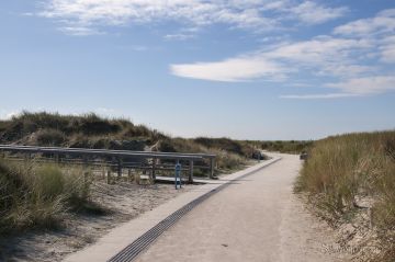Barrierefrei durch die Dünen