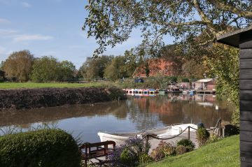 Anlegestelle für Bootsfahrten durch die Kanäle